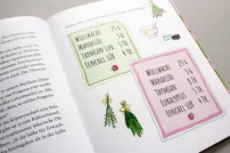 Detailaufnahme einer Illustration
