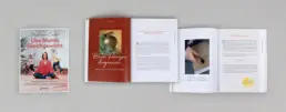 Collage aus Titel und zwei Buch-Doppelseiten