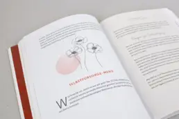 Detailaufnahme einer Buch-Doppelseite
